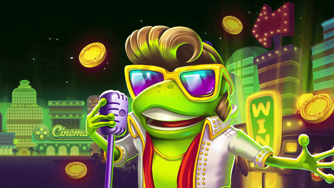 Elvis Frog in Vegas oyun görseli